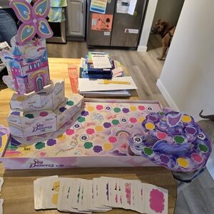 Sky Dancers Magical Adventure Board Game - Purple and Pink